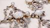 Fine Antique Edwardian 18K Gold Diamond Pearl 15ct Briolette Aquamarine Necklace